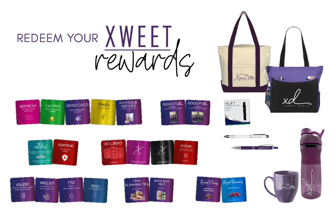 Redeem Xweet Life Rewards